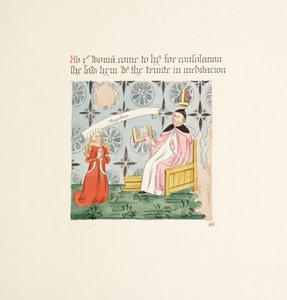 Ms. New Coll 380, f25r. Les antiquités de la Cathédrale Sainte-Marie, Carlisle, dessinées par Robert Carlile, 1795 - Robert Carlile
